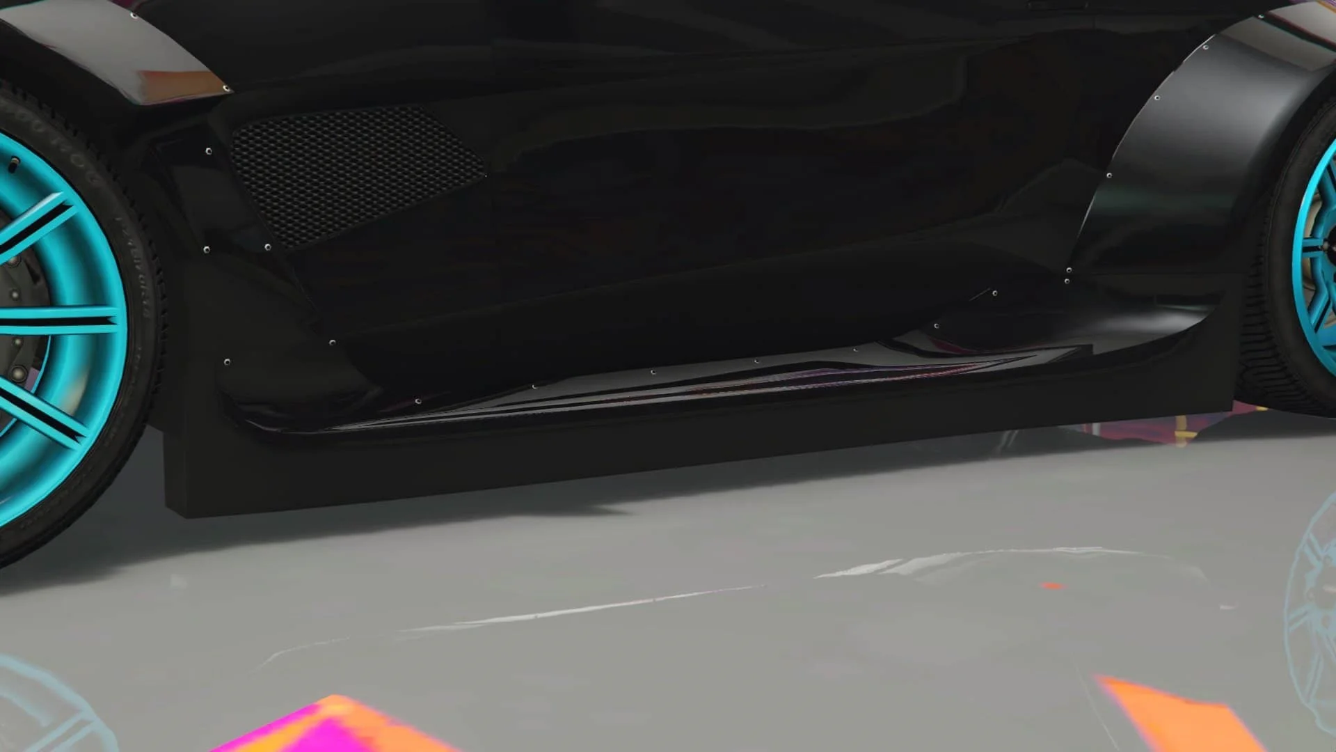 主色调宽侧裙