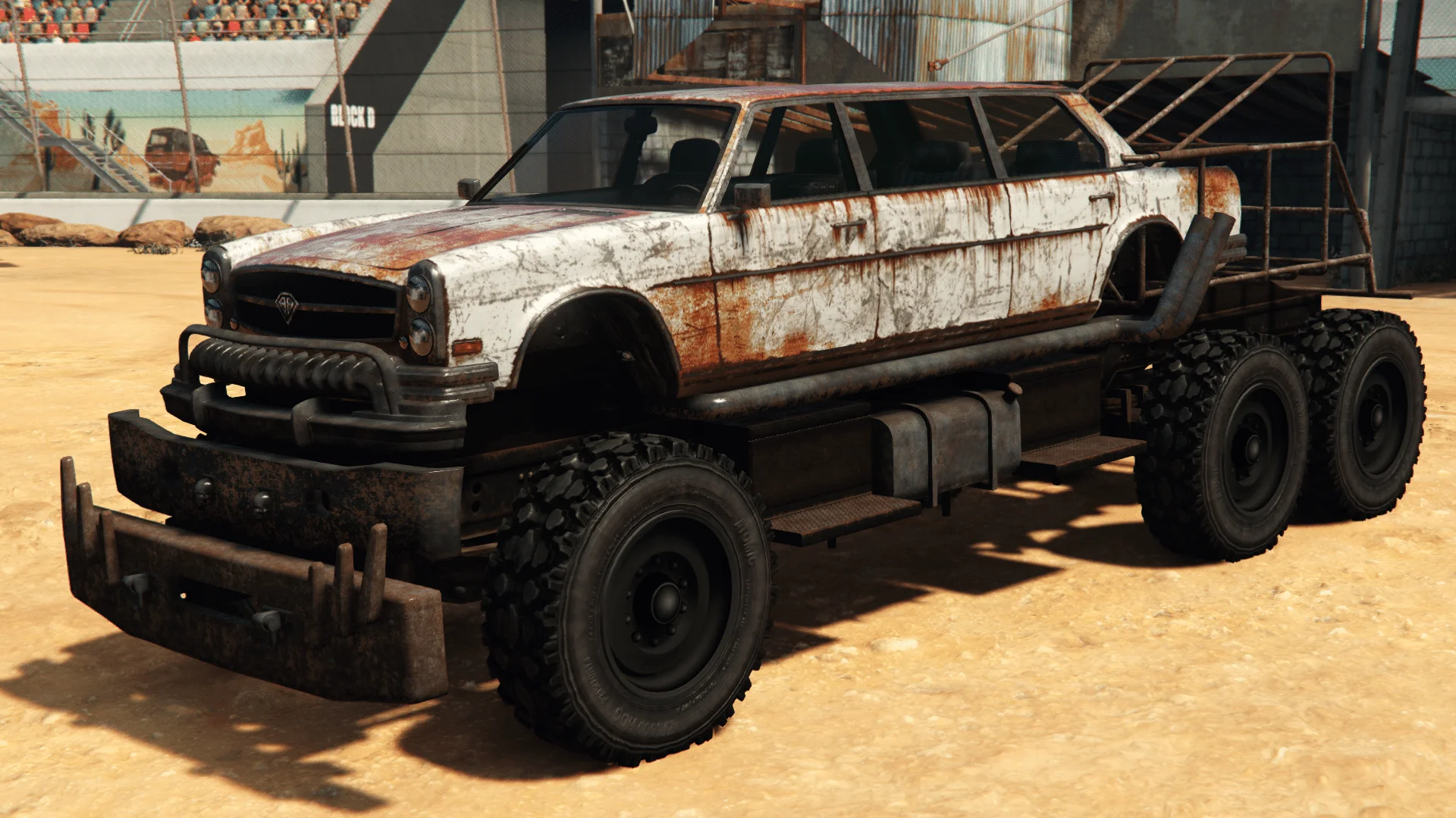 浅锈色涂装