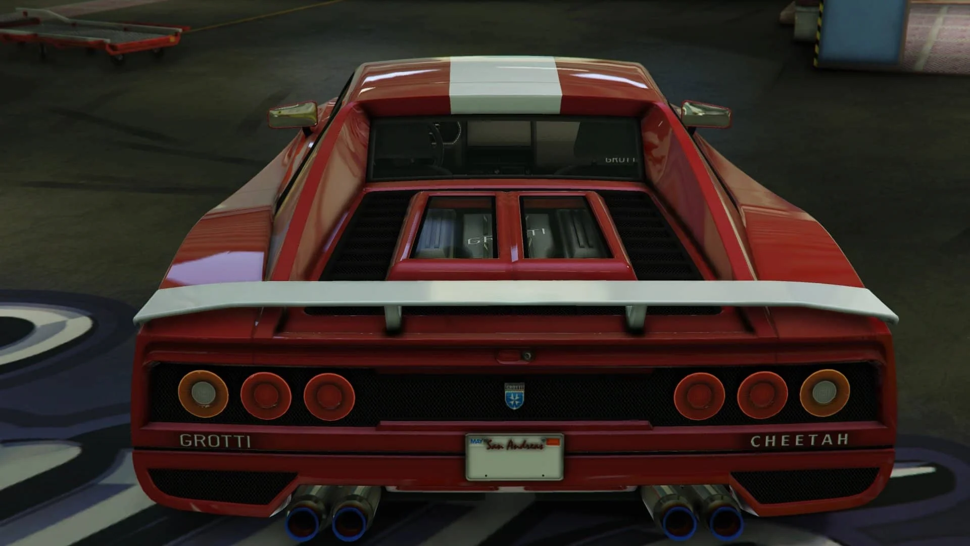 副色调 GT 尾翼 2