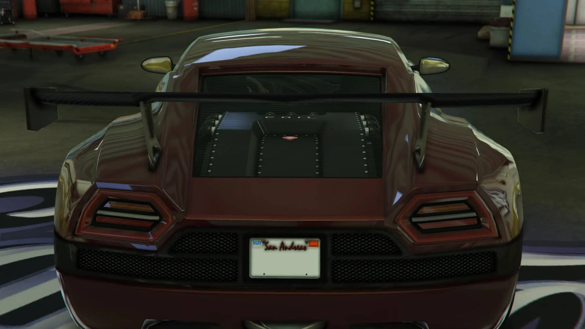 碳纤 GT 尾翼