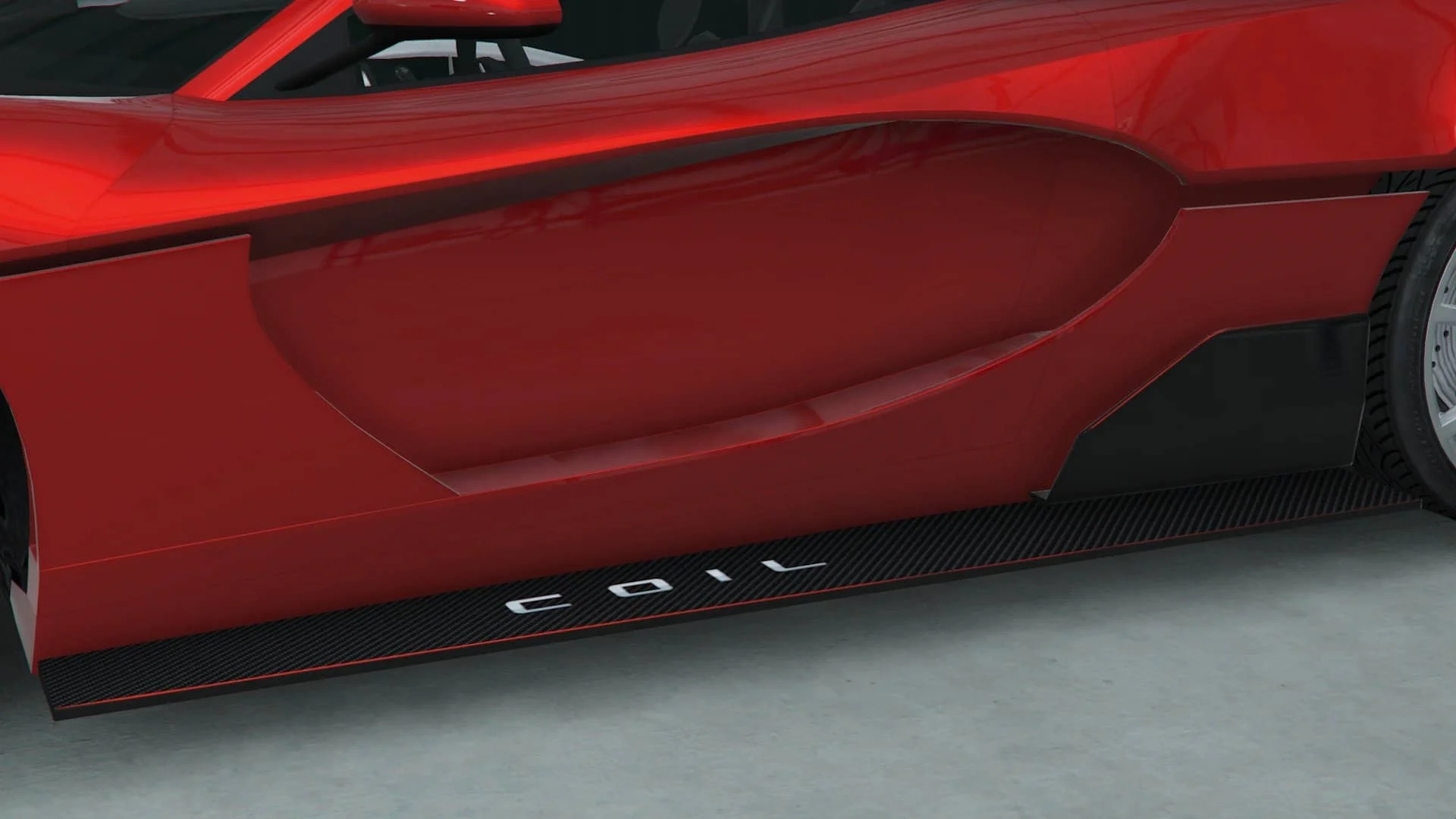 副色调 GT 侧裙