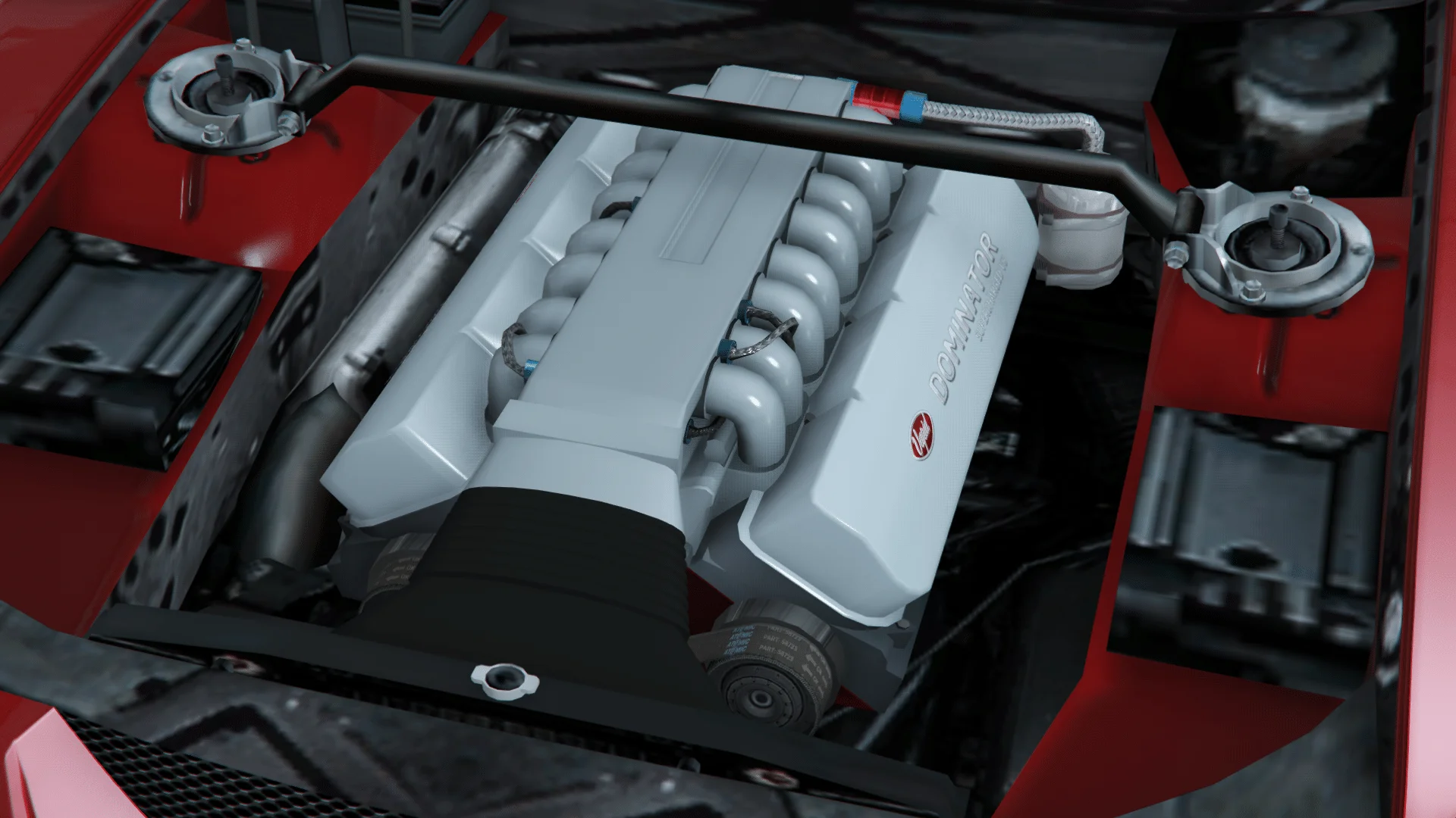 拉丝 V8 四凸轮歧管