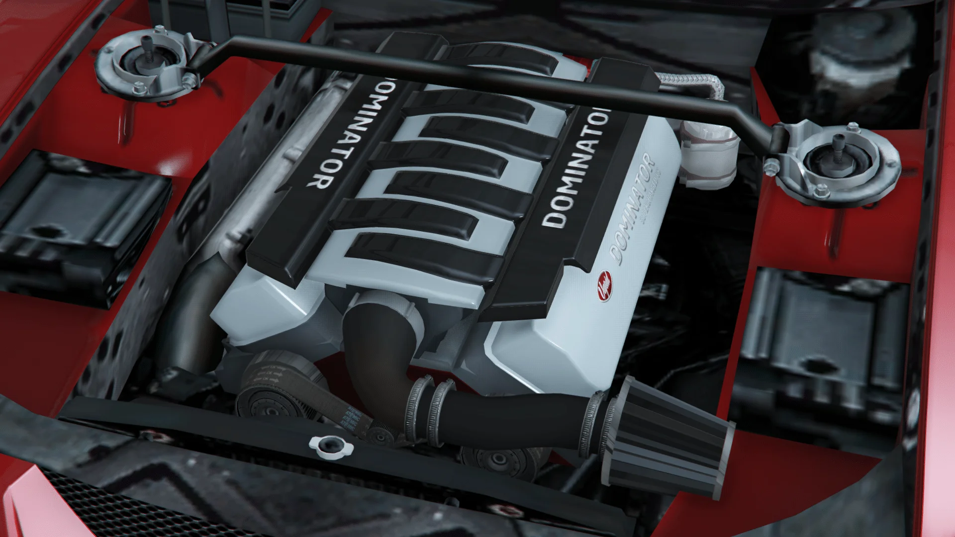 副色调 V8 进气系统