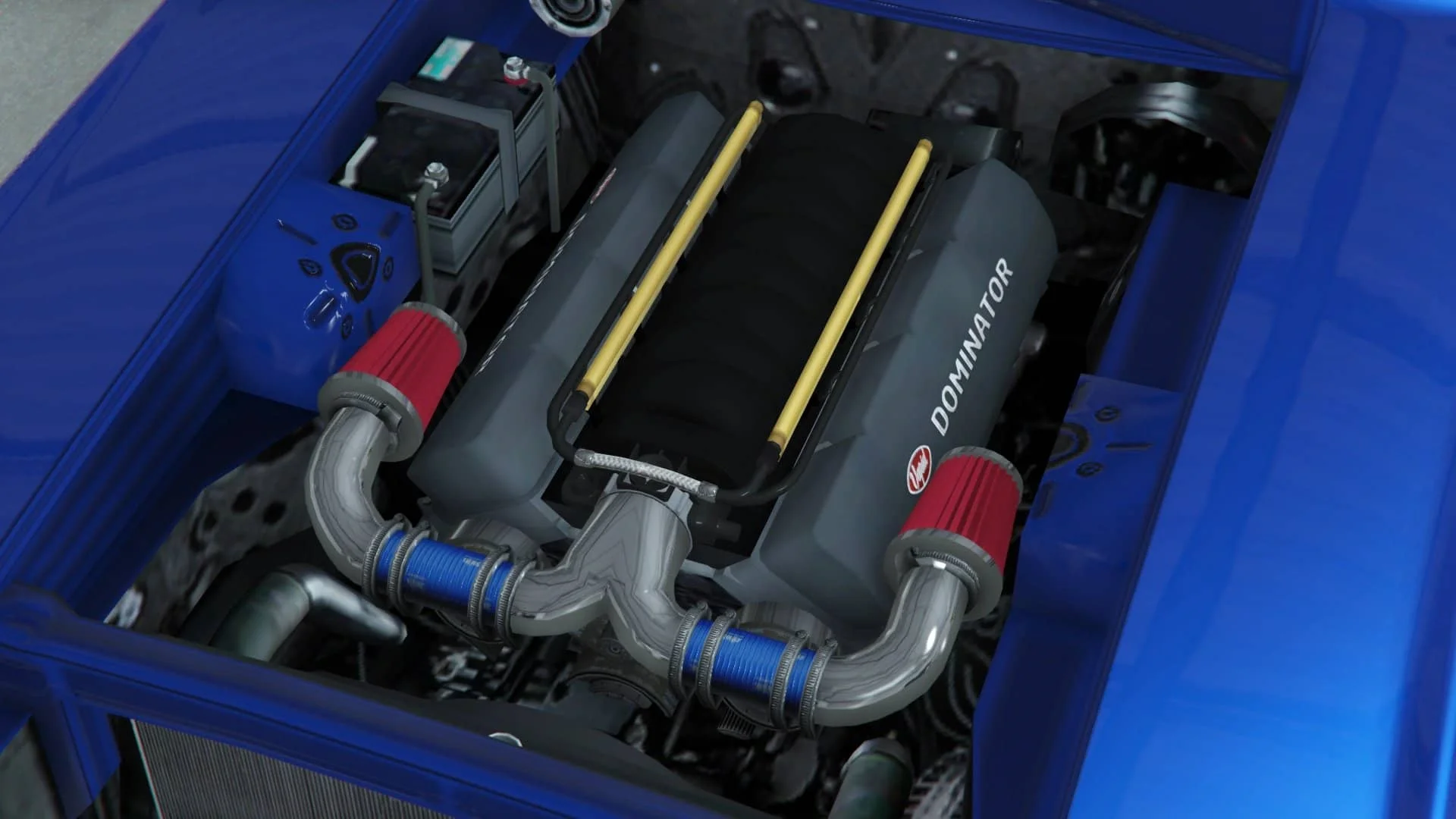 副色调 V8 进气系统