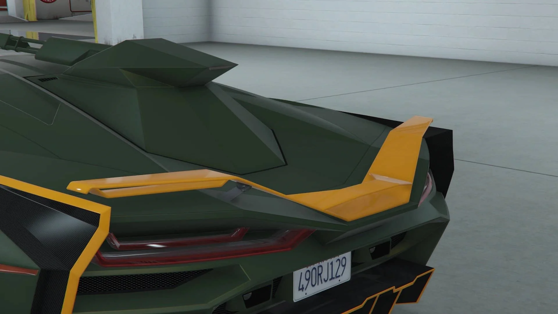 副色调 GT 2 尾翼