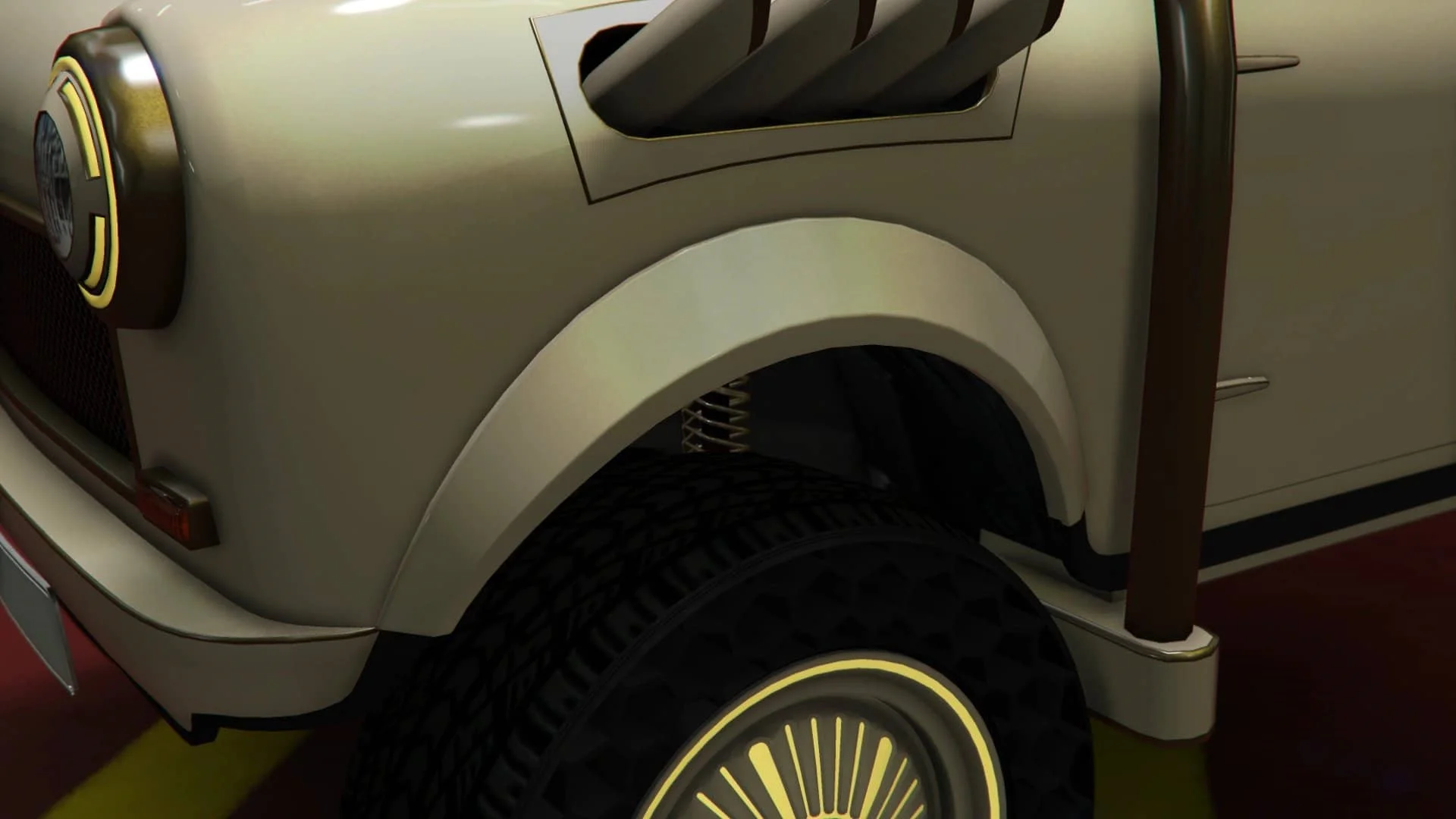 主色调小型翼子板
