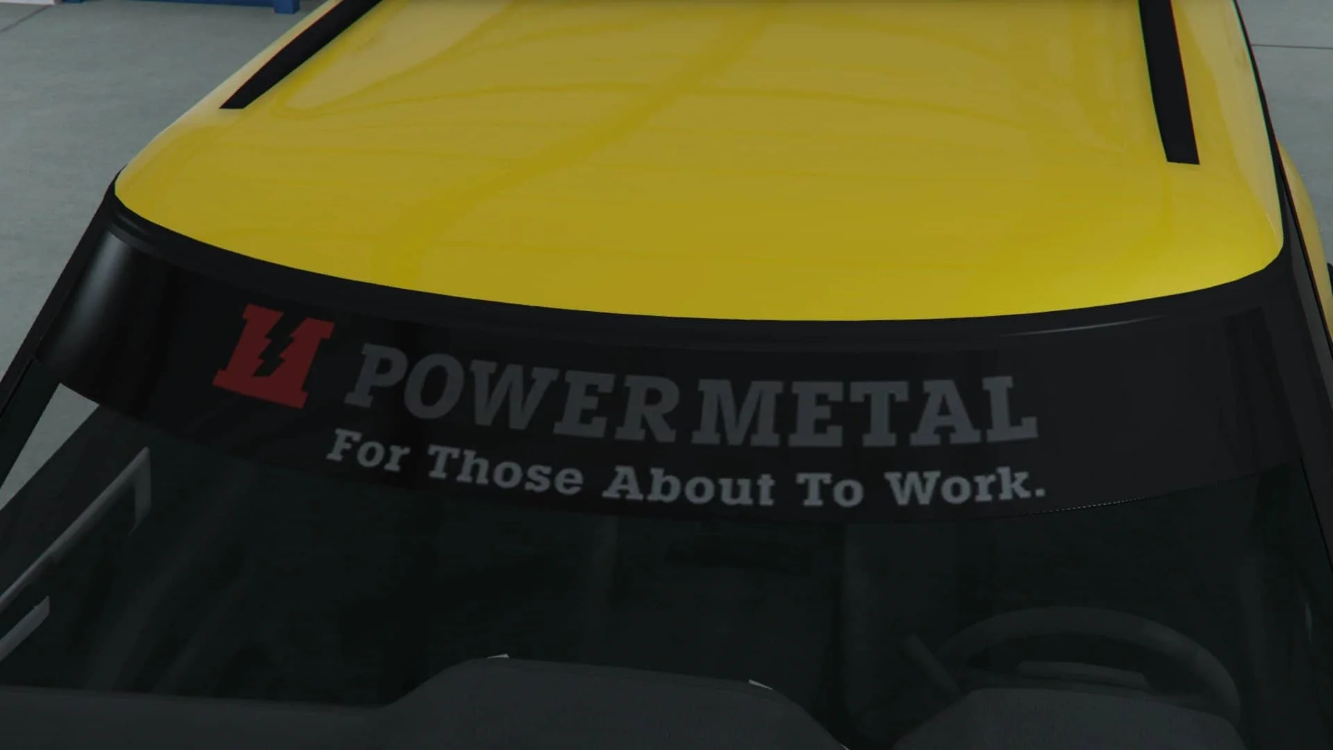 黑色 Powermetal 遮阳隔热纸
