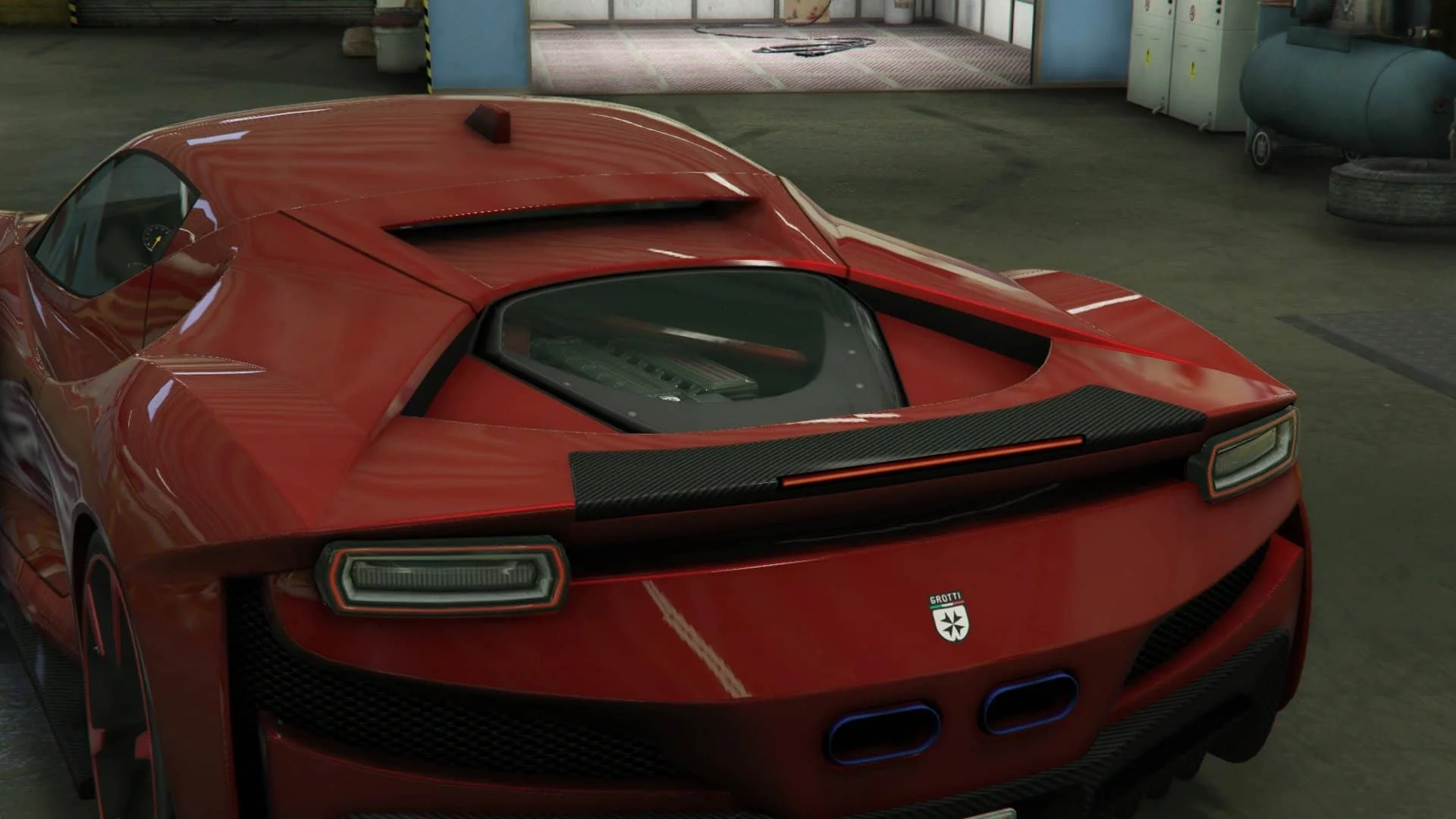 碳纤尾翼