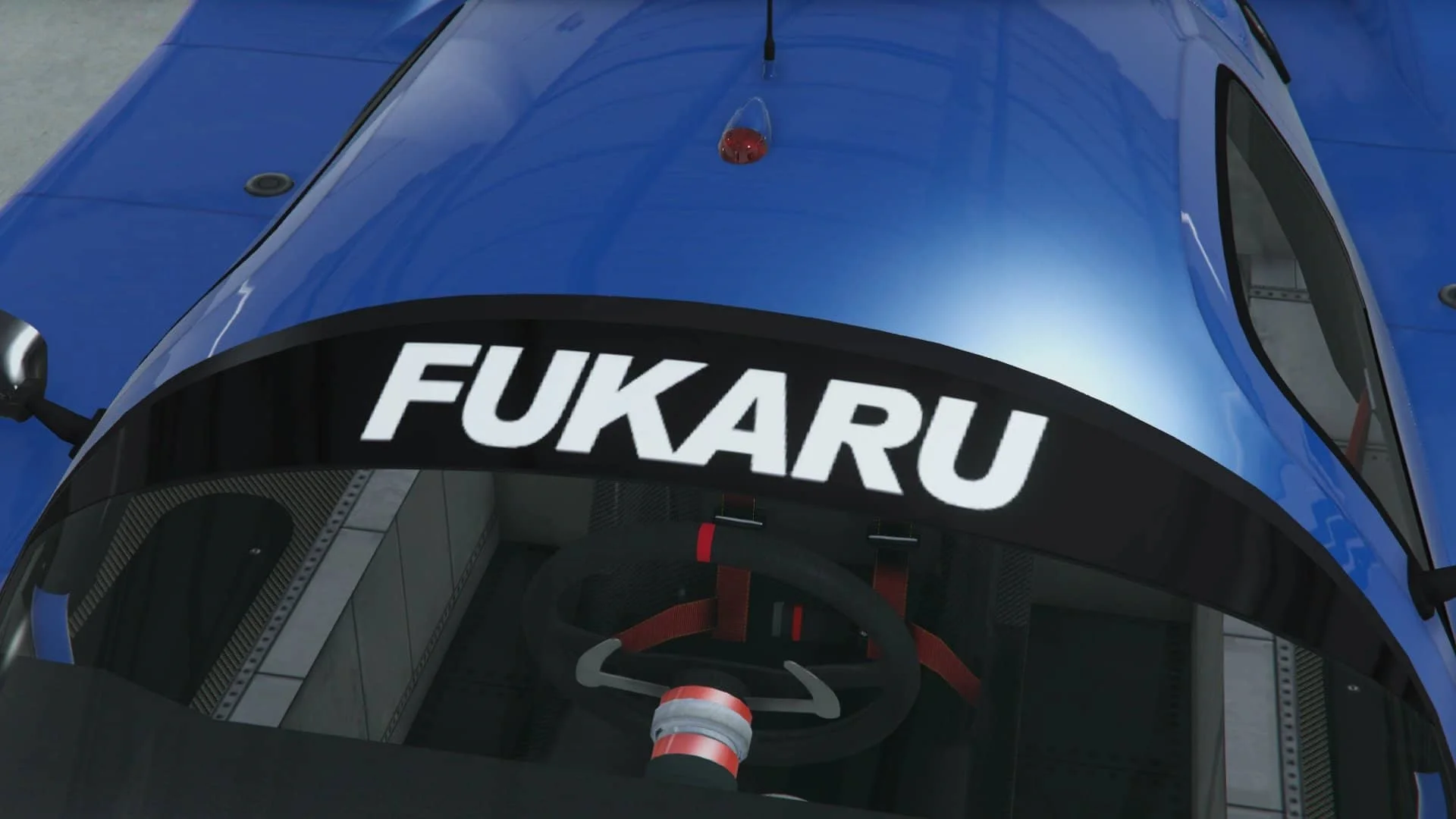 黑色 Fukaru 遮阳隔热纸
