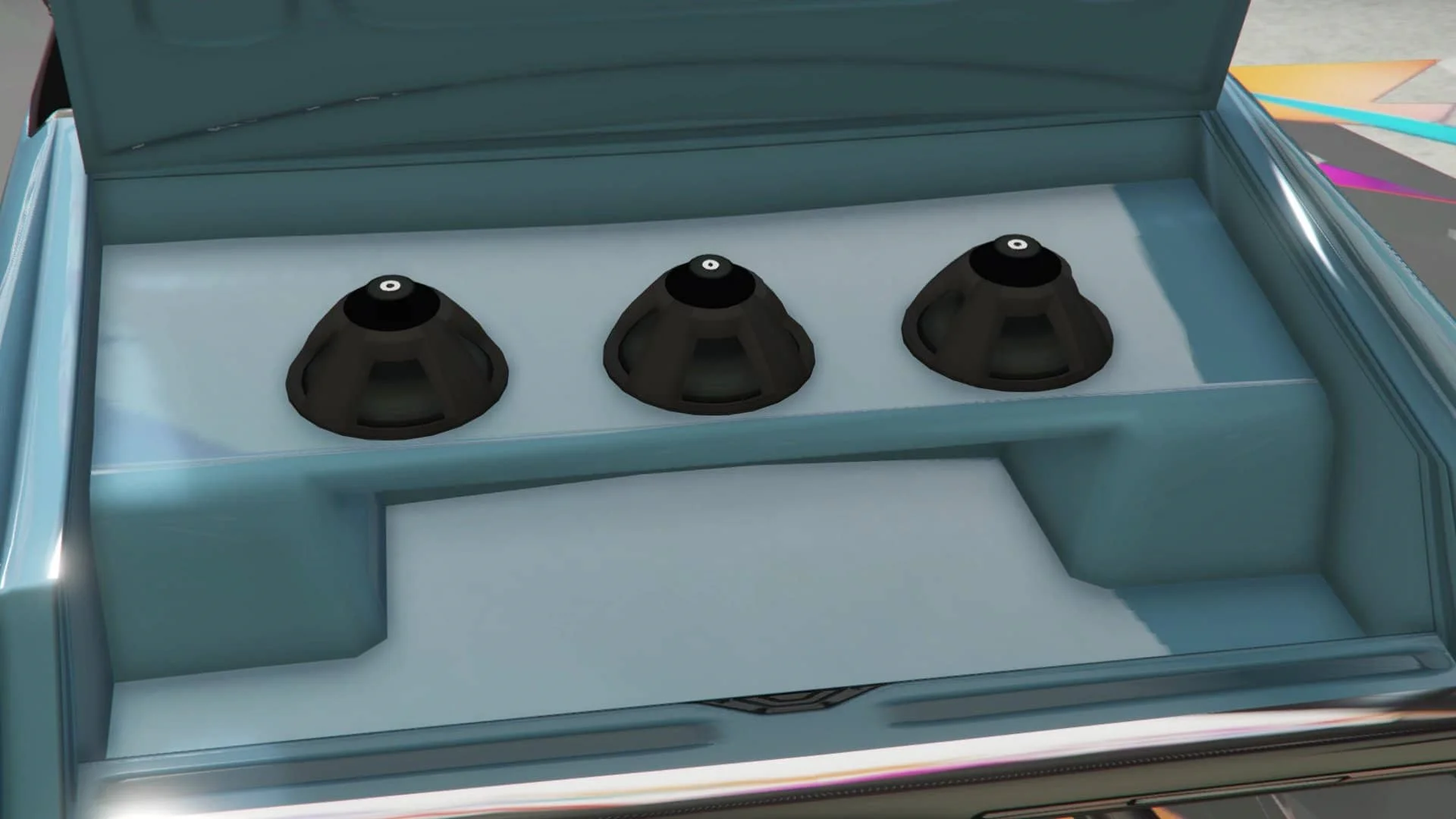 三后备箱重低音音箱