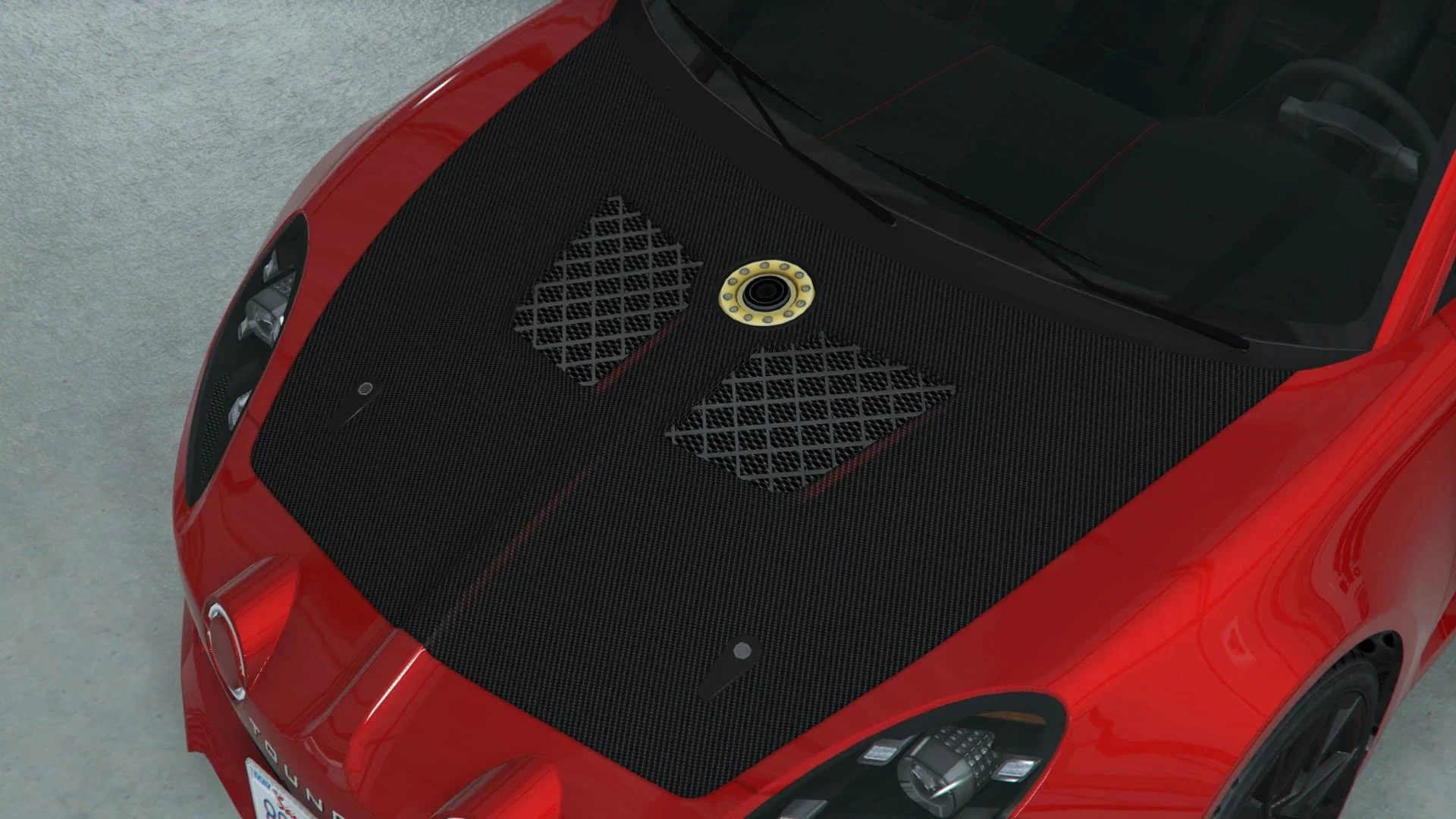 碳纤赛车手 GT 引擎盖