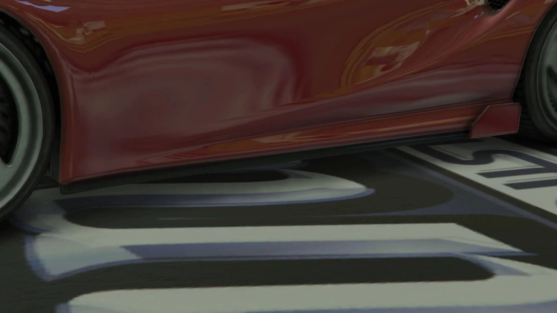 倒挂式 GT 侧裙
