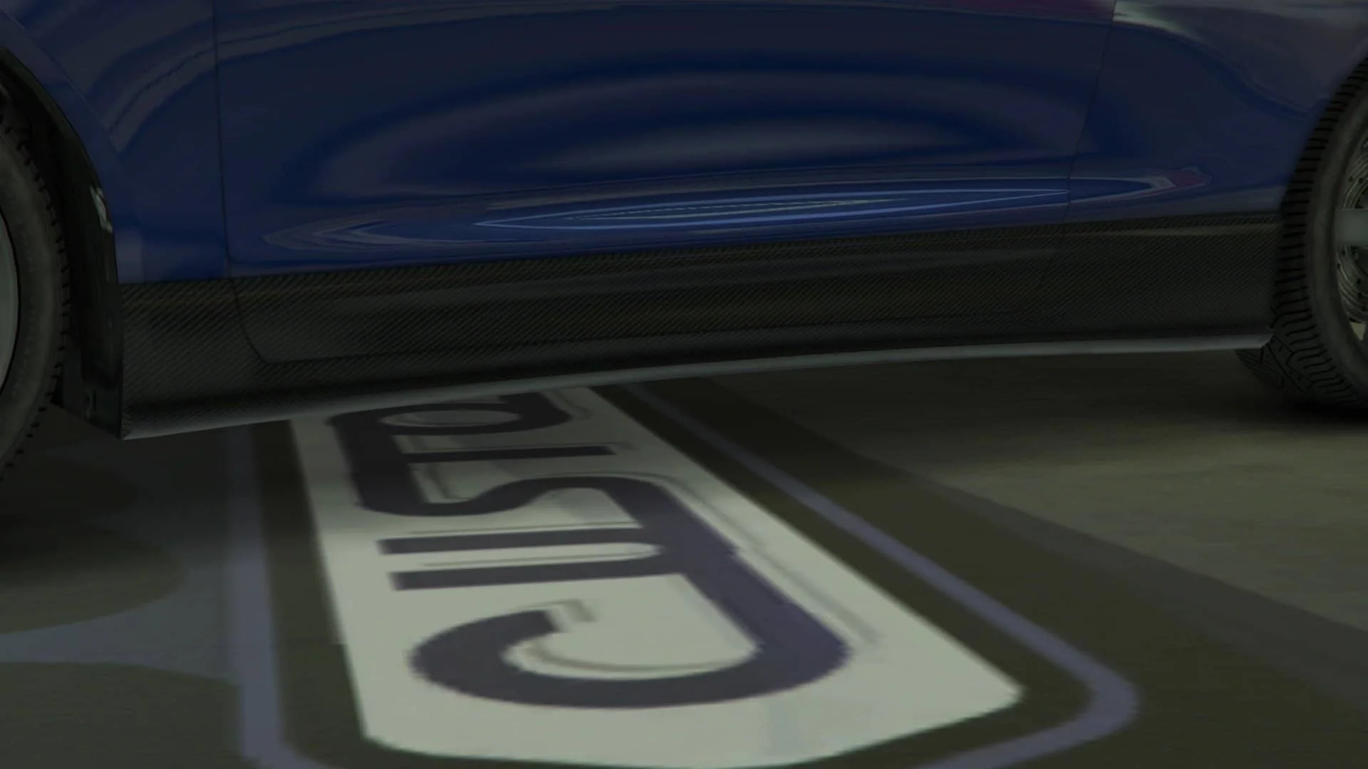 碳纤小型车唇侧裙