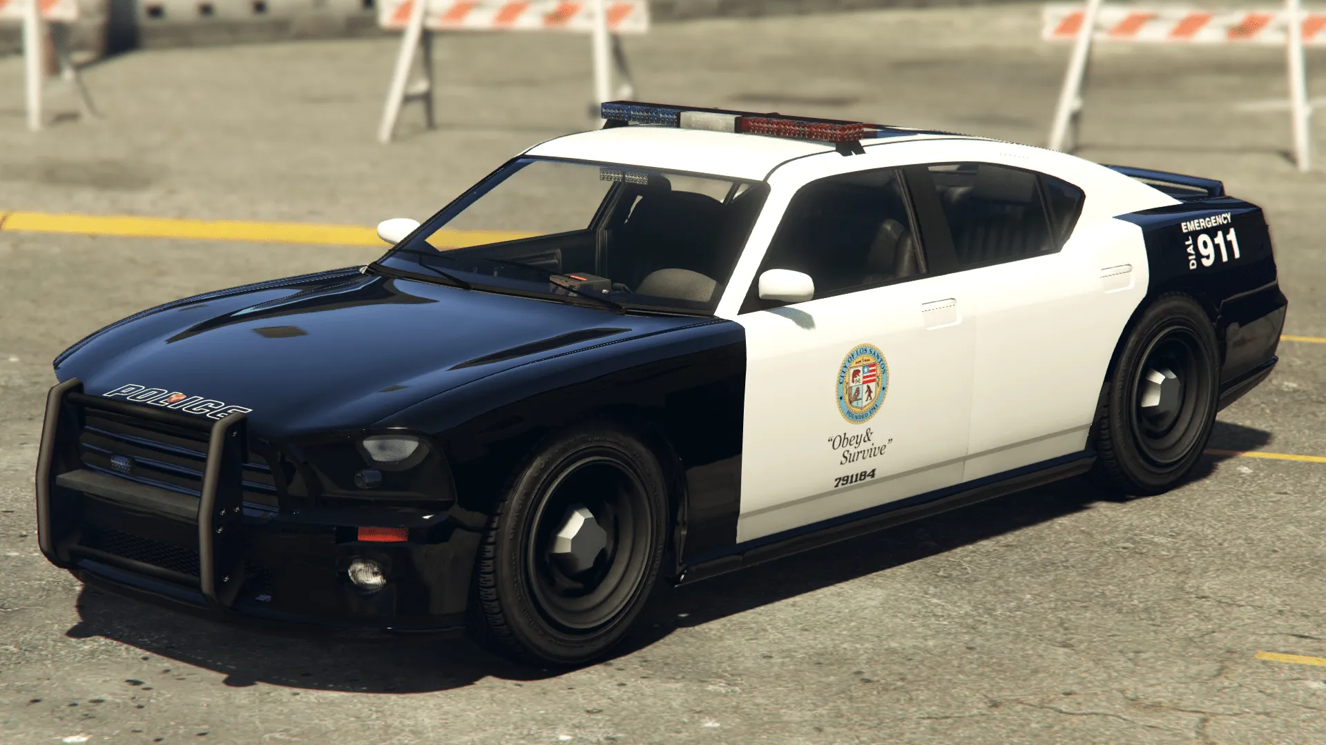 警用巡逻车