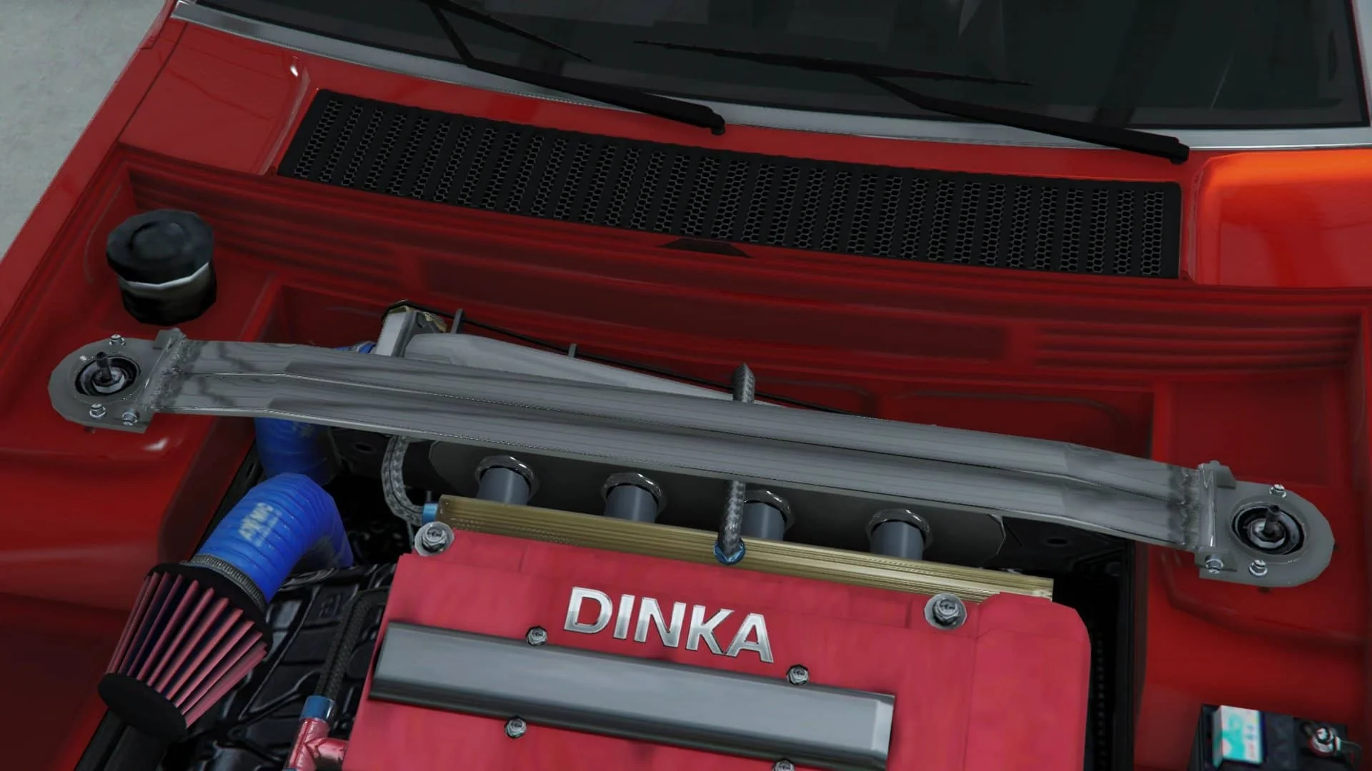 抛光双子平衡杆