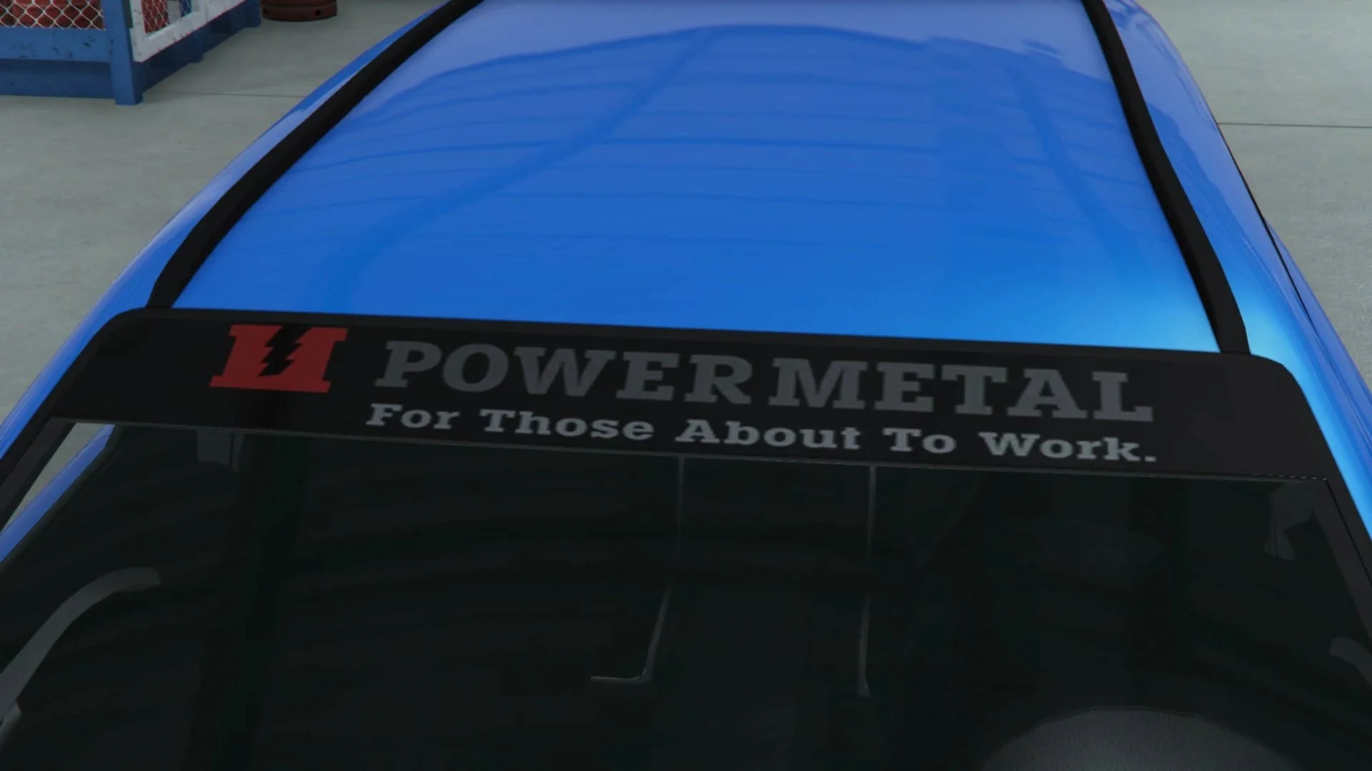 黑色 Powermetal 遮阳隔热纸
