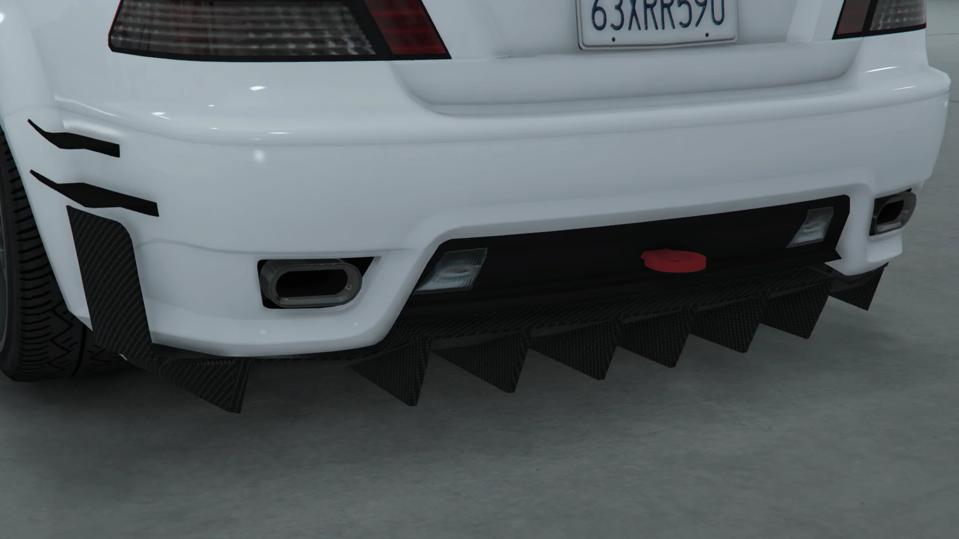 碳纤 GT 扩散器