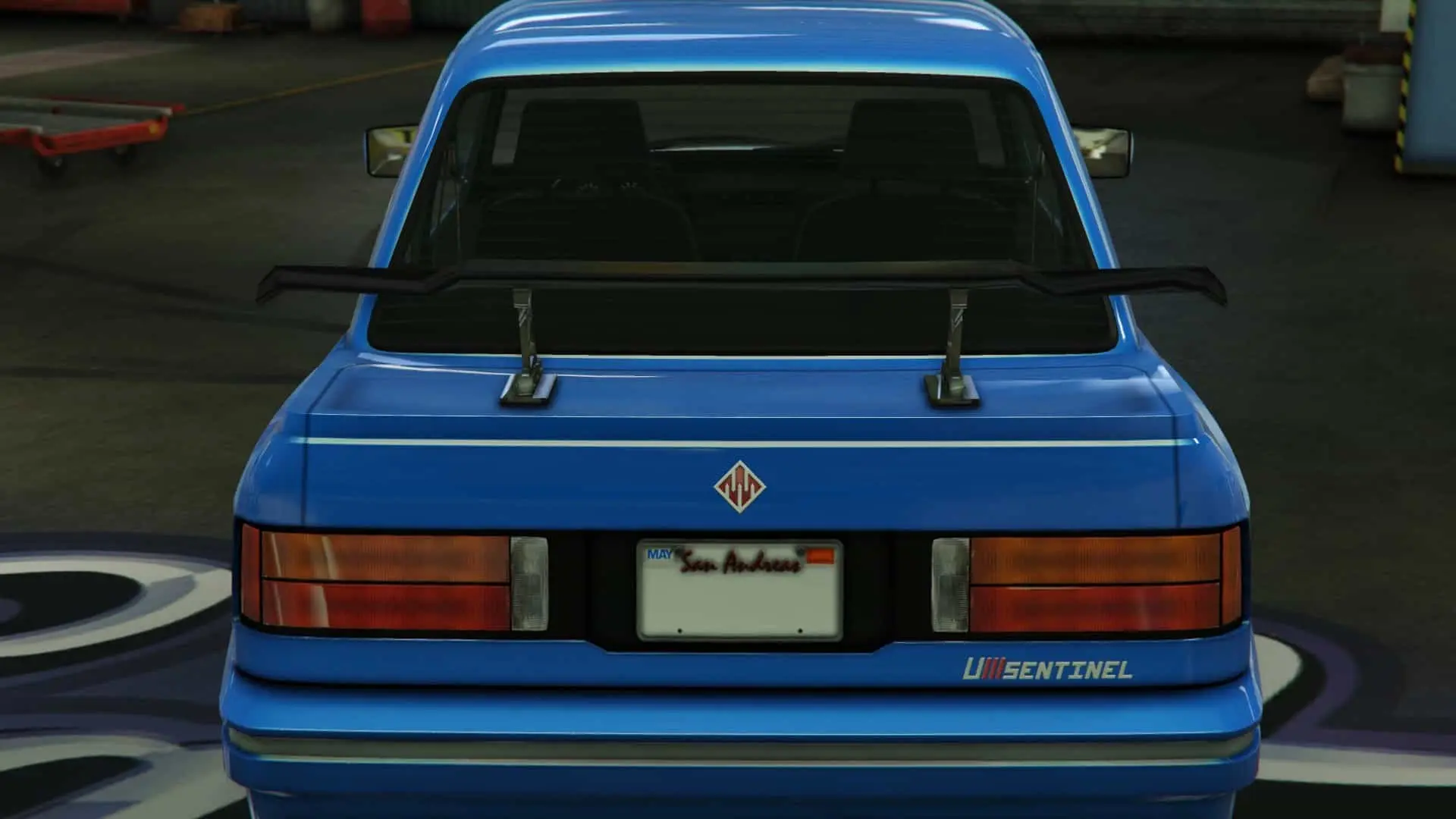 碳纤 GT 尾翼