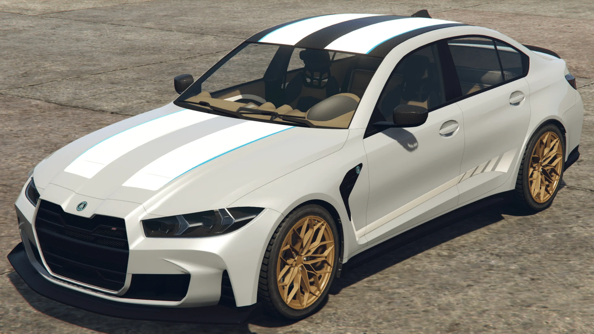GTS 白色条纹