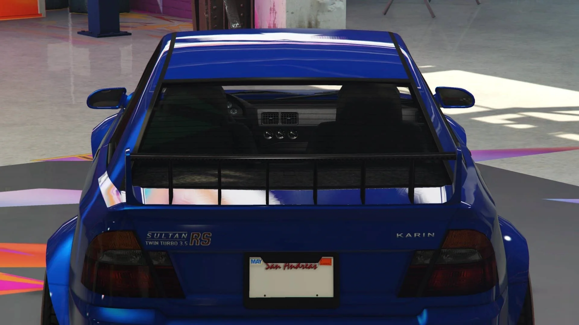 拉力赛规格 RS 尾翼
