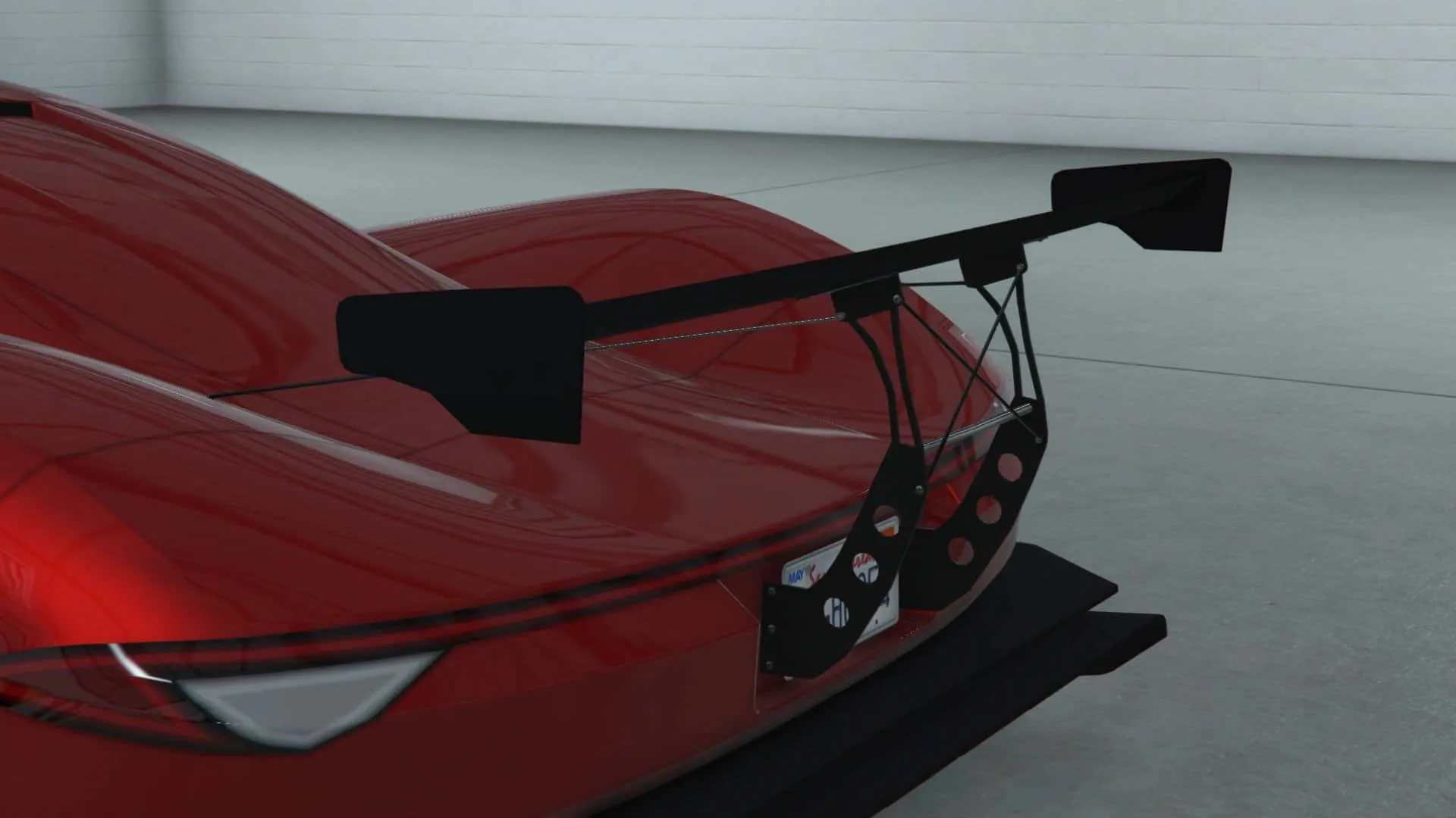 副色调碳纤 GT Mk2 尾翼