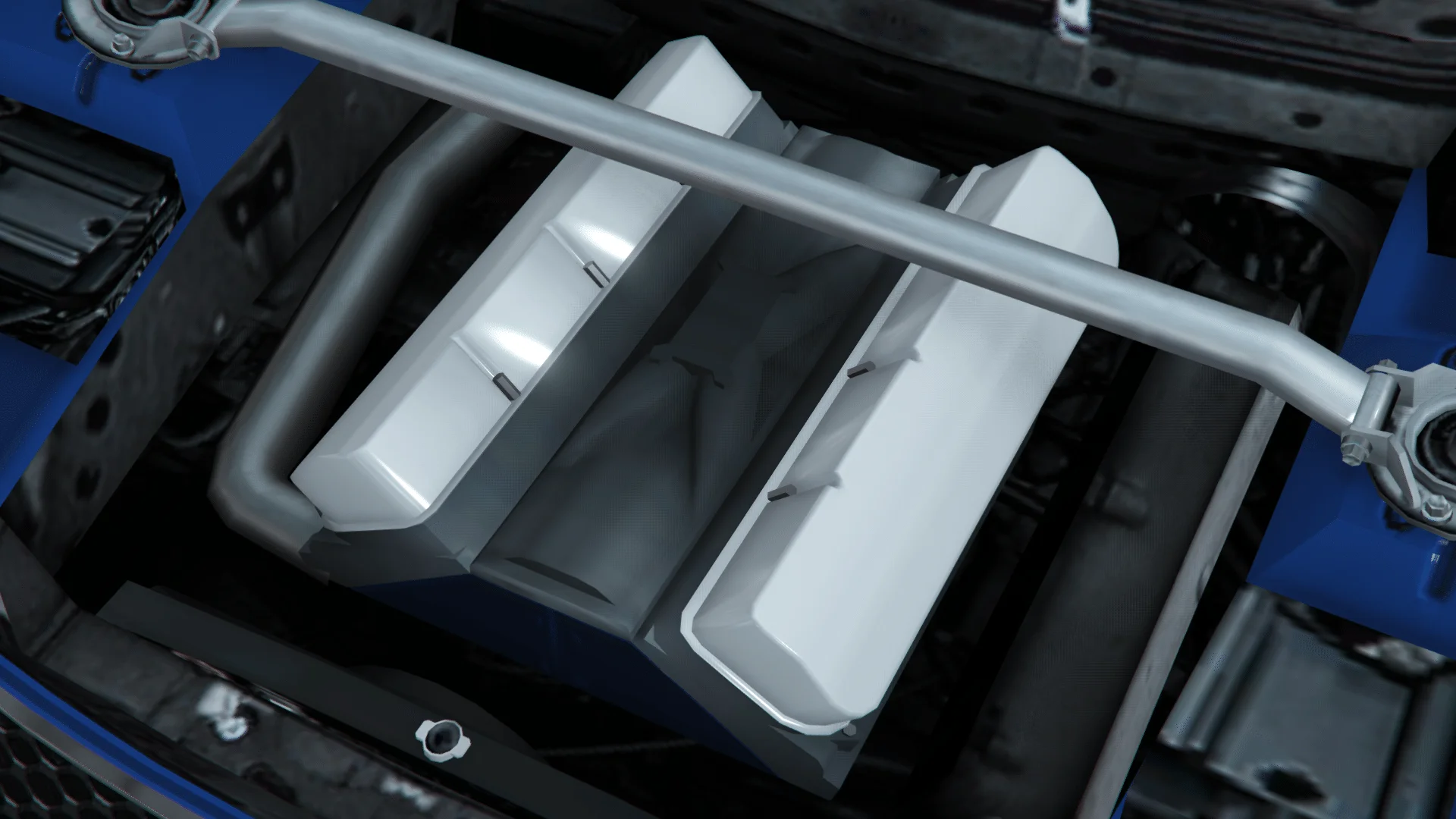 拉丝 V8 引擎