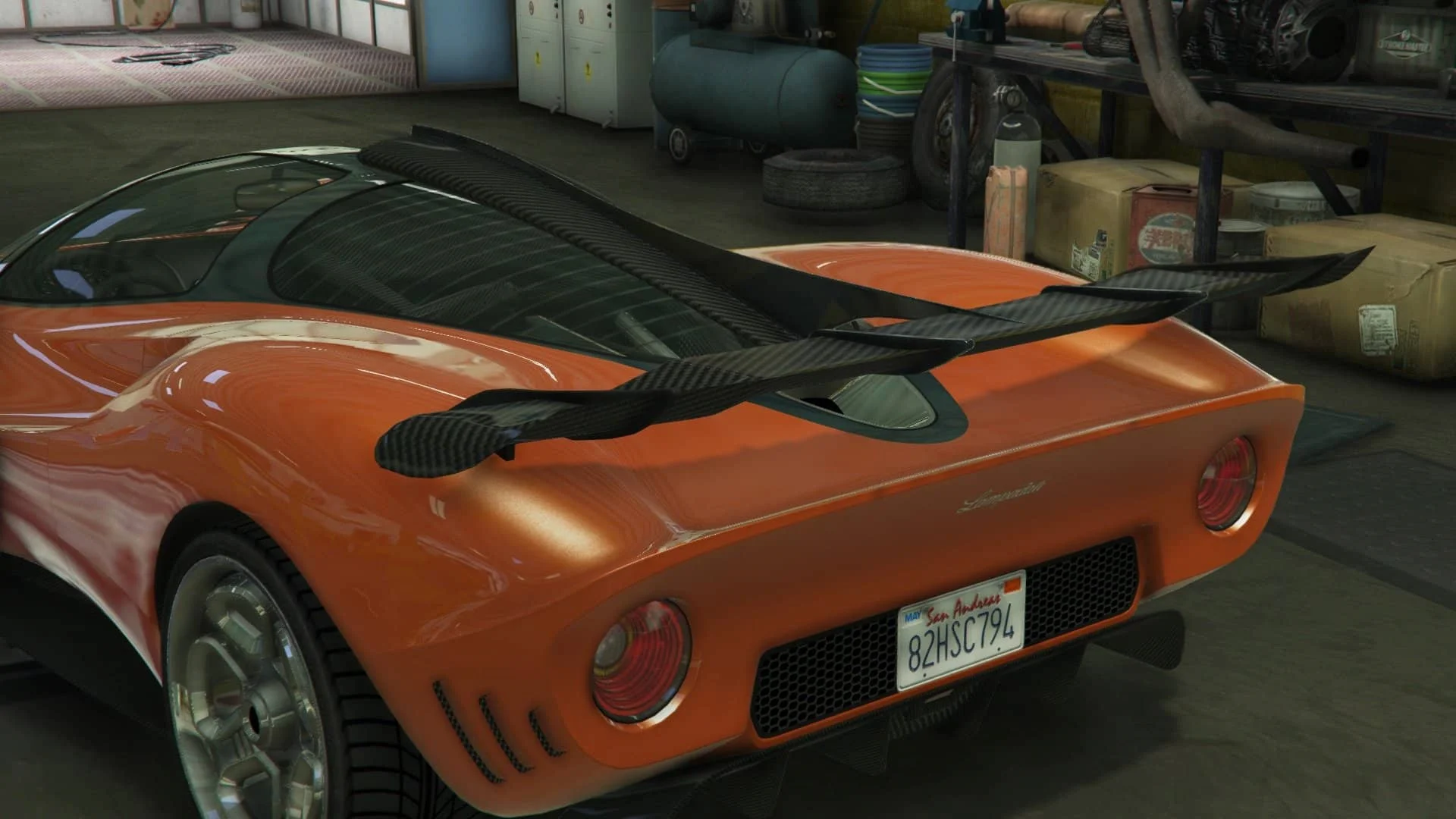 副色调 GT Mk 2 尾翼