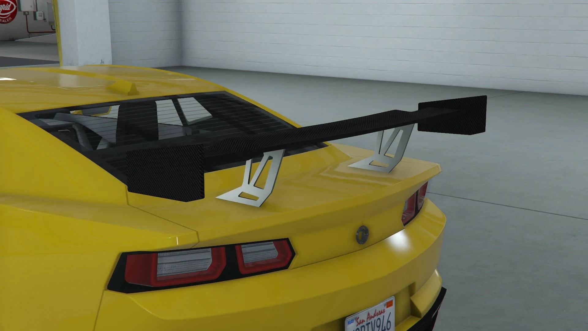 碳纤跑车 GT 尾翼