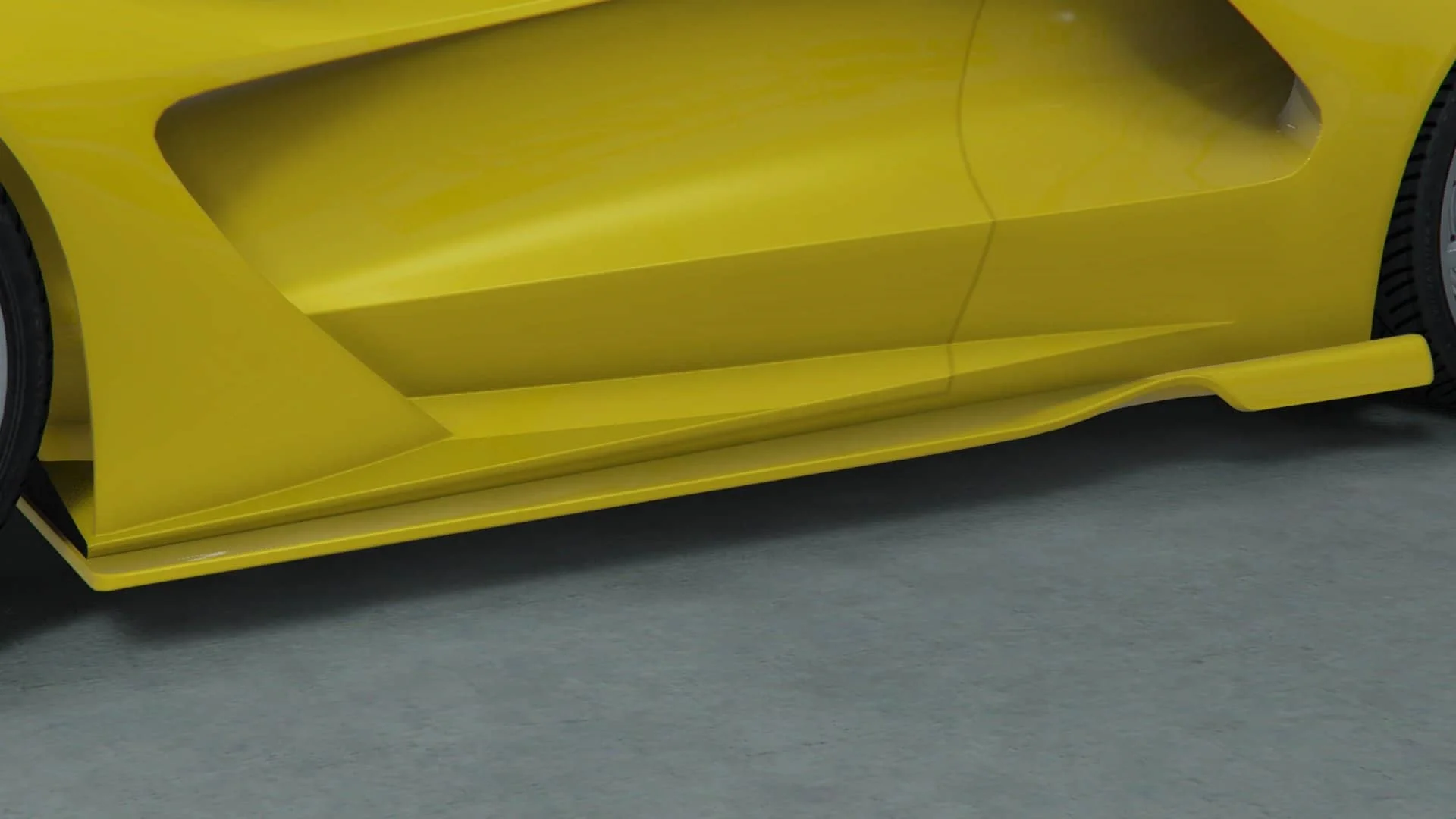 主色调 GT 侧裙