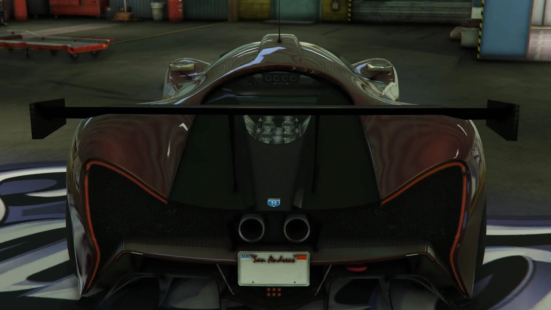 碳纤 GT 尾翼