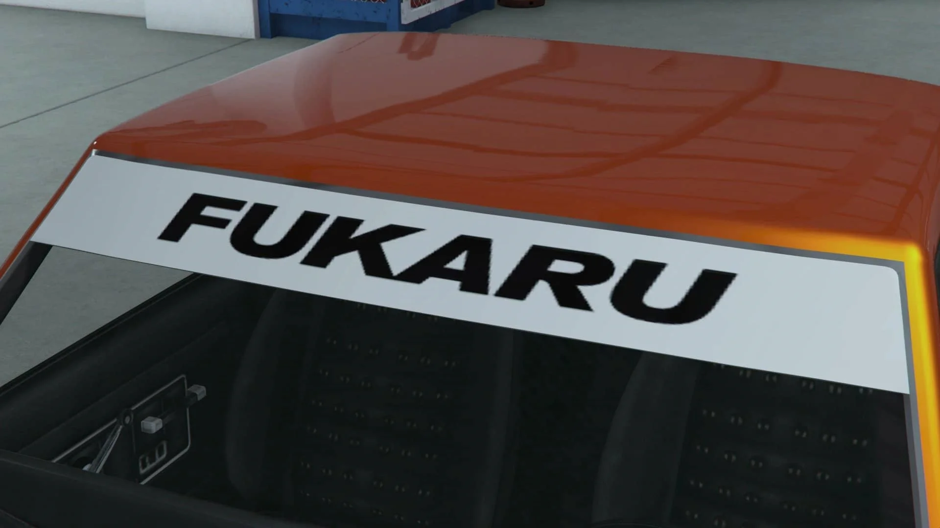 白色 Fukaru 遮阳隔热纸