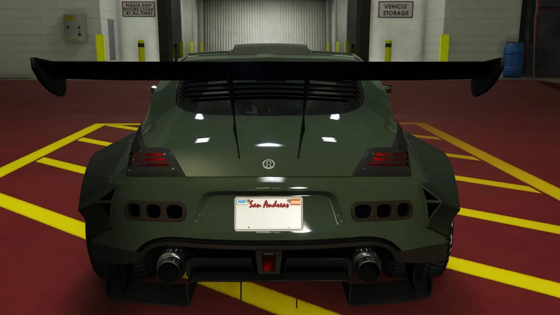 涂装 GT 尾翼